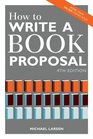 How to Write a Book Proposal