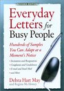 Everyday Letters for Busy People Hundreds of Samples You Can Adapt at a Moment's Notice