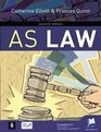 Multi Pack AS Law and A Level Study Guide AND ALevel Study Guide Law 2nd Edition
