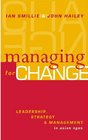 Managing for Change Leadership Strategy and Management in Asian NGOs