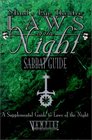 Minds Eye Theatre Laws of the Night Sabbat Guide