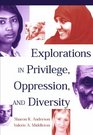 Explorations in Privilege Oppression and Diversity