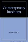 Contemporary business