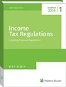 Income Tax Regulations Summer 2018 Edition