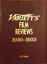 Variety's Film Review 19301933