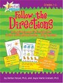 Joyful Learning Follow the Directions 180 Quick Daily Exercises That Help Kids Learn to Read and Follow Written and Oral Directions    All by Themselves