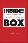 Inside the Box Leading With Corporate Values to Drive Sustained Business Success