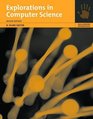 Explorations in Computer Science A Guide to Discovery