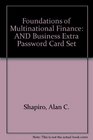 Foundations of Multinational Finance