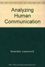 Analyzing Human Communication