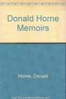 Donald Horne Memoirs