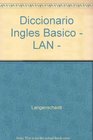 Diccionario Ingles Basico  LAN