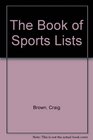 Book of Sports Lists No 1