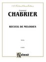 Recueil de Melodies French Language Edition