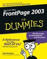 Front Page 2003 for Dummies