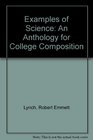 Examples of Science An Anthology for College Composition
