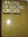 Analysis of Electric Circuits