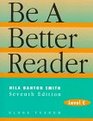Be a Better Reader Level C  Grade 6