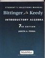 Introductory Algebra Student's Solutions Manual