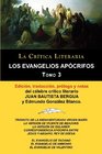 Los Evangelios Apocrifos Tomo 3 Coleccion La Critica Literaria Por El Celebre Critico Literario Juan Bautista Bergua Ediciones Ibericas