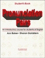 Pronunciation Pairs  An Introductory Course for Students of English
