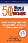 50 Biggest Website Mistakes Secrets to Getting More Traffic Converting More Customers  Making More Sales