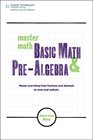 Master Math Basic Math and PreAlgebra