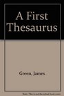 A First Thesaurus