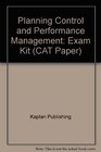 Planning Control and Performance Management Exam Kit