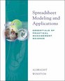 Spreadsheet Modeling and Applications  Essentials of Practical Management Science