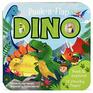 PeekaFlap Dino  Children's LiftaFlap Board Book Gift for Little Dinosaur Lovers Ages 27
