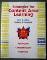 Strategies for Content Area Learning Vocabulary Comprehension Response