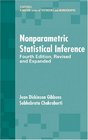 Nonparametric Statistical Inference Fourth Edition
