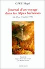 Journal d'un voyage dans les Alpes bernoises