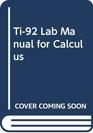 Ti92 Lab Manual for Calculus