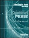 Solutions Manual to Accompany Contemporary Precalculus A Graphing Approach