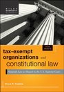 TaxExempt Organizations and Constitutional Law  Web site Nonprofit Law as Shaped by the US Supreme Court