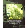 Applied College Mathematics  By Robert Brechner