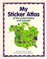 My Sticker Atlas of the United States  Canada