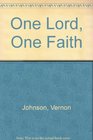 One Lord One Faith