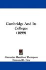 Cambridge And Its Colleges