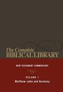 Complete Biblical Library New Testament Commentary MatthewJohn and Harmony