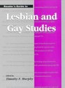 Reader's Guide to Lesbian and Gay Studies