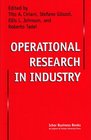 Operational Research in Industry