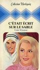 C'etait ecrit sur le sable