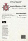 Breathing Apparatus 1998 Amendment Home Office Technical Bulletin