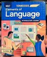 Holt Elements of Language Introductory Course Grade 6 Tennessee Edition