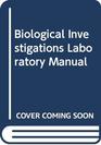 Biological Investigations Laboratory Manual