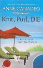 Knit, Purl, Die (Black Sheep Knitting,Bk 2) (Large Print)
