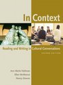 In Context  Reading and Writing in Cultural Conversations
